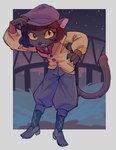 Rating: s
ID: 3965793
Date: 2023-04-01 17:30:50 -0400
Status: active
Score: 93
2023 anthro black_hair boots bottomwear bridge city claws clothed clothing collared_shirt digital_drawing_(artwork) digital_media_(artwork) domestic_cat dress_shirt felid feline felis female footwear fully_clothed fur grass grey_body grey_fur hair happy hi_res ivy_pepper knickerbockers_(pants) lackadaisy looking_at_viewer mammal marshukitty_(artist) night pants plant pose shirt shoes solo standing star topwear yellow_clothing yellow_eyes yellow_shirt yellow_topwear post #3965793