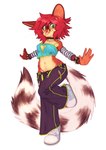 Rating: s
ID: 5583476
Date: 2025-05-19 10:02:08 -0400
Status: active
Score: 15
2025 absurd_res anthro bassariscus bassarisky biped cleavage_cutout clothing crop_top cutout digital_drawing_(artwork) digital_media_(artwork) female footwear green_eyes hair hi_res long_tail looking_at_viewer mammal navel on_one_leg procyonid red_hair ring-tailed_cat rose_rubedo shirt shoes short_hair smile sneakers solo standing tail tongue tongue_out topwear whale_tail post #5583476