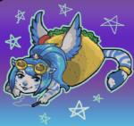 Rating: s
ID: 1854981
Date: 2019-04-26 04:02:53 -0400
Status: active
Score: 4
2019 ambiguous_form ambiguous_gender blue_body blue_feathers blue_hair blue_nose blue_stripes blue_tongue eyewear feathers felid feline food goggles hair long_hair low_res mammal solo star stripes taco tacoma tacoma_(character) tongue white_body wings post #1854981