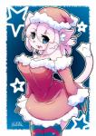 Rating: s
ID: 1746915
Date: 2018-12-26 00:49:24 -0500
Status: active
Score: 18
anthro big_breasts blue_eyes breasts christmas christmas_clothing christmas_headwear cleavage clothed clothing costume domestic_cat felid feline felis female fullmoon_gtrn fur gloves hair handwear hat headgear headwear holidays kemono leggings legwear looking_at_viewer mammal open_mouth pink_body pink_fur pink_hair santa_costume santa_hat smile solo post #1746915