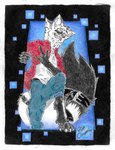 Rating: s
ID: 5600215
Date: 2025-05-26 16:29:07 -0400
Status: active
Score: 0
4_ears absurd_res accessory anthro belt black_background black_feet black_hands black_markings blue_background bottomwear canid canine chest_tuft clothed clothing colored_nails denim denim_bottomwear denim_clothing ear_tuft feet fox full-length_portrait fur furgonomics grey_nails hi_res inner_ear_fluff jeans male mammal markings multi_ear nails no_pupils open_clothing open_shirt open_topwear pants paws pizta_graffito piztagraffito portal portrait shirt simple_background skull_(marking) solo t-shirt tail tail_accessory tail_belt topwear traditional_media_(artwork) tuft white_body white_eyes white_fur white_nose post #5600215