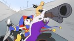 Rating: s
ID: 5104441
Date: 2024-10-09 15:34:37 -0400
Status: active
Score: 51
2024 absurd_res animate_inanimate biped black_eyewear black_lens black_sunglasses blue_clothing blue_eyes blue_hat blue_headwear blue_stripes clothing colored digital_drawing_(artwork) digital_media_(artwork) duo eyelashes eyewear female female_human flat_colors fool's_hat fur_trim glitch_productions grimahlnik gun hat hatching_(art) headgear headwear hi_res holding_gun holding_object holding_ranged_weapon holding_shotgun holding_weapon human humanoid jester king king_(chess) kinger_(tadc) larger_humanoid larger_male living_chess_piece male male_humanoid mammal motorcycle no_pupils not_furry one_handed_carry pinwheel_eyes pomni_(tadc) ranged_weapon red_clothing red_eyes red_hat red_headwear red_stripes riding robe royalty shaded shotgun size_difference smaller_female smaller_human stripes sunglasses terminator_(franchise) the_amazing_digital_circus vehicle wall_(structure) weapon post #5104441