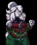 Rating: s
ID: 2881118
Date: 2021-08-15 18:34:59 -0400
Status: active
Score: 63
alpha_channel anthro bulge eyewear floppy_ears fur glasses gynomorph hair hair_over_eye intersex jayecho lagomorph laquine leporid long_ears looking_at_viewer mammal nayna_(tits) one_eye_obstructed open_mouth pink_eyes ponytail rabbit scut_tail short_tail slightly_chubby solo standing tail trials_in_tainted_space white_body white_fur white_hair wide_hips winter_coat post #2881118