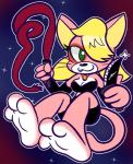 Rating: s
ID: 2015828
Date: 2019-10-07 16:51:18 -0400
Status: active
Score: 20
2019 3_toes 4_fingers anthro barefoot biped blonde_hair blue_background bomberman bomberman_hero breasts cleavage clothed clothing cosmic_background countershade_feet countershading cute_fangs domestic_cat fangs feet felid feline felis female fingers foot_focus gradient_background green_eyes hair hair_over_eye hi_res hindpaw holding_knife holding_object holding_weapon hudson_soft knife konami mammal mintytempest natia one_eye_obstructed paws pink_body red_background simple_background smile snaggle_tooth soles solo space space_background teeth toes weapon whip white_soles post #2015828