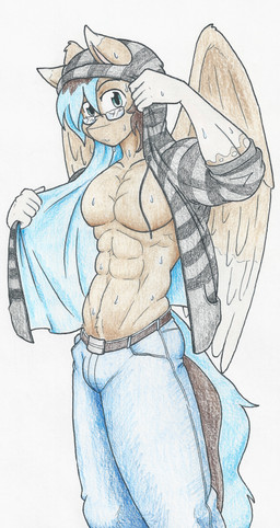 abs blue_eyes clothing equine eyewear fan_character flicker-show glasses hoodie male mammal muscular my_little_pony pegasus solo sweat traditional_media_(artwork) wings
Rating: Safe
Score: 0
User: 2DUK
Date: August 20, 2017 abs blue_eyes clothing equine eyewear fan_character flicker-show glasses hoodie male mammal muscular my_little_pony pegasus solo sweat traditional_media_(artwork) wings
Rating: Safe
Score: 0
User: 2DUK
Date: August 20, 2017