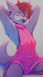 Rating: s
ID: 5538926
Date: 2025-04-30 02:37:46 -0400
Status: active
Score: 177
2025 4k 9:16 absurd_res andre_moraph andre_moraph_(character) anthro armpit_hair big_ears body_hair brown_hair canid canine canis cheek_tuft clothing colored digital_drawing_(artwork) digital_media_(artwork) eyebrows eyewear facial_tuft femboy full-length_portrait fur glasses glowing glowing_body glowing_fur grey_body grey_fur hair hand_behind_head hands_behind_head hi_res inner_ear_fluff looking_at_viewer male mammal meme meme_clothing orange_eyes pink_clothing pink_sweater pink_topwear portrait round_glasses signature simple_background sitting solo sweater topwear tuft virgin_killer_sweater wolf post #5538926