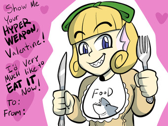 4:3 <3 anaugi bib blonde_hair blue_eyes english_text female fish fork grin hair holidays humanoid hybrid knife lorelei_(monster_girl_gamu) marine merfolk monster_girl_gamu shark sharp_teeth smile solo teeth text valentine's_day
Rating: Safe
Score: 1
User: Nicklo6649
Date: April 22, 2018 4:3 <3 anaugi bib blonde_hair blue_eyes english_text female fish fork grin hair holidays humanoid hybrid knife lorelei_(monster_girl_gamu) marine merfolk monster_girl_gamu shark sharp_teeth smile solo teeth text valentine's_day
Rating: Safe
Score: 1
User: Nicklo6649
Date: April 22, 2018