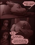 Rating: s
ID: 3128490
Date: 2022-01-17 15:16:48 -0500
Status: active
Score: 43
canid canine clothed clothing comic dialogue digital_media_(artwork) duo english_text feral fur hair hi_res human lemondeer male male/male mammal monochrome monster mordecai_(lemondeer) noah_(downthehatch) simple_background size_difference smaller_male teeth text whiskers white_body white_fur post #3128490