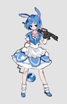 Rating: s
ID: 3643686
Date: 2022-10-22 18:58:29 -0400
Status: active
Score: 21
2014 absurd_res alternate_species alternative_fashion animal_ears animal_humanoid azumarill biped blue_clothing blue_dress blue_ears blue_eyebrows blue_eyes blue_footwear blue_hair blue_shoes clothed clothing cosplay cosplay_lolita digital_media_(artwork) dress eyebrows female fingers footwear fully_clothed generation_2_pokemon grey_background gun hair hi_res holding_gun holding_object holding_ranged_weapon holding_rifle holding_weapon humanoid humanoidized j-fashion lagomorph lagomorph_humanoid light_body light_skin lolita_(fashion) long_ears looking_at_viewer mammal mammal_humanoid mizudokei nintendo pink_inner_ear pokemon pokemon_(species) pupils ranged_weapon rifle shaded shoes short_hair simple_background simple_shading socks solo standing twitch_plays_pokemon weapon white_clothing white_footwear white_socks post #3643686