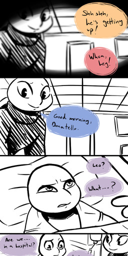2017 anthro bed chipped_shell clothed clothing colored_nails comic dialogue donatello_(tmnt) english_text freckles group hospital hospital_gown inkyfrog leonardo_(tmnt) male michelangelo_(tmnt) on_bed partially_colored pillow purple_nails raphael_(tmnt) red_nails reptile scalie shell sweat sweatdrop teenage_mutant_ninja_turtles text tooth_gap turtle turtleneck under_covers
Rating: Safe
Score: 1
User: JAKXXX3
Date: September 21, 2017 2017 anthro bed chipped_shell clothed clothing colored_nails comic dialogue donatello_(tmnt) english_text freckles group hospital hospital_gown inkyfrog leonardo_(tmnt) male michelangelo_(tmnt) on_bed partially_colored pillow purple_nails raphael_(tmnt) red_nails reptile scalie shell sweat sweatdrop teenage_mutant_ninja_turtles text tooth_gap turtle turtleneck under_covers
Rating: Safe
Score: 1
User: JAKXXX3
Date: September 21, 2017