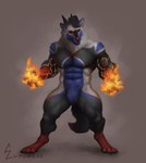 Rating: s
ID: 3351520
Date: 2022-05-24 09:54:11 -0400
Status: active
Score: 16
abs anthro canid canine canis crotch_tuft featureless_crotch fire fur hi_res horn lupusartz lyrus_nakina_(lyrusfirewolf) male mammal multicolored_body multicolored_fur muscular muscular_anthro muscular_male mythological_canine mythological_creature mythology no_sclera solo tuft werecanid werecanine werecreature werewolf wolf post #3351520