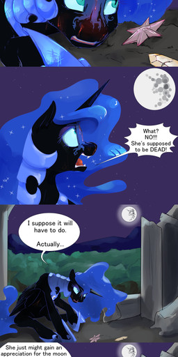 2017 absurd_res armor blood blue_eyes comic cosmic_hair english_text equine eyelashes female feral friendship_is_magic full_moon hi_res horn mammal moon my_little_pony nightmare_moon_(mlp) outside ruins silfoe sky solo star superabsurd_res text winged_unicorn wings
Rating: Safe
Score: 3
User: ConsciousDonkey
Date: June 24, 2017 2017 absurd_res armor blood blue_eyes comic cosmic_hair english_text equine eyelashes female feral friendship_is_magic full_moon hi_res horn mammal moon my_little_pony nightmare_moon_(mlp) outside ruins silfoe sky solo star superabsurd_res text winged_unicorn wings
Rating: Safe
Score: 3
User: ConsciousDonkey
Date: June 24, 2017
