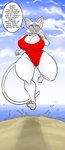 Rating: s
ID: 2589919
Date: 2021-01-27 19:03:18 -0500
Status: active
Score: 61
anthro beach big_breasts breasts cleavage clothed clothing domestic_cat english_text felid feline felis female fur hayakain hi_res kitty_(hayakain) lifeguard lifeguard_swimsuit mammal nekokai one-piece_swimsuit seaside solo swimwear text white_body white_fur wide_hips post #2589919