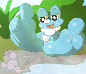 Rating: s
ID: 5708543
Date: 2025-07-14 15:00:34 -0400
Status: pending
Score: 4
2_toes 3_fingers absurd_res ambiguous_gender amphibian big_feet curling_toes feet feral fingers foot_fetish foot_focus foot_tease froakie frog generation_6_pokemon gil_softpaws grass hand_on_leg hi_res light nintendo plant pokemon pokemon_(species) pond reflection shrub sitting solo sunlight toes post #5708543