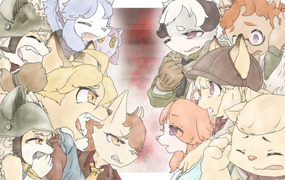 Rating: s
ID: 5690338
Date: 2025-07-06 15:36:23 -0400
Status: active
Score: 18
abyssinian_cat anthro argument blue_eyes blue_hair boron_brioche britz_strudel canid canine caninu canis chartreux chick_montblanc cyberconnect2 dobermann domestic_cat domestic_dog eyes_closed felid feline felineko felis female fuga:_melodies_of_steel fur german_shepherd group hack_montblanc hair hanna_fondant herding_dog hi_res hunting_dog hypnosis kyle_bavarois little_tail_bronx male malt_marzipan mammal mei_marzipan mind_control omonihito34yubi pastoral_dog pink_hair pinscher plushie russian_blue sheena_falafel socks_million terrier turkish_angora welsh_corgi white_body white_fur yellow_eyes young post #5690338