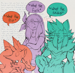 Rating: s
ID: 4980812
Date: 2024-08-12 05:11:17 -0400
Status: active
Score: 56
2024 anthro braided_hair braixen canid canine chest_tuft crossed_arms dialogue english_text felid feline felisha_(thwillartz) female generation_6_pokemon generation_7_pokemon group hair human inner_ear_fluff legendary_pokemon long_hair male mammal meme nintendo pardonne pokemon pokemon_(species) profanity signature size_difference skibidi_toilet snout speech_bubble surprised text thwillartz trio tuft vaporeon_copypasta yanuna zeraora post #4980812