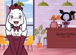 Rating: s
ID: 5570864
Date: 2025-05-14 00:22:12 -0400
Status: active
Score: 14
animal_humanoid anthro arachnid arachnid_humanoid armwear arthropod arthropod_humanoid blush blush_stickers boss_monster_(undertale) bovid bow_tie breasts caprine cleavage clothed clothing digital_media_(artwork) elbow_gloves english_text eyes_closed female gloves goat hair handwear hi_res horn humanoid inside mammal mature_female muffet multi_eye open_mouth open_smile reimon-master-ii restaurant smile spider spider_humanoid standing text toriel undertale undertale_(series) white_body post #5570864