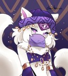 Rating: s
ID: 5650576
Date: 2025-06-18 07:54:06 -0400
Status: pending
Score: 14
absurd_res anthro chaichaiarts domestic_cat felid feline felis female fur gold_(metal) gold_jewelry harem_outfit hi_res jewelry luxia_dansatoru mammal necklace pink_eyes solo veil white_body white_fur post #5650576