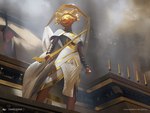 Rating: s
ID: 5545754
Date: 2025-05-03 08:13:31 -0400
Status: active
Score: 7
2017 4:3 amonkhet anthro avian bird blue_eyes bow_(weapon) building cape chase_stone clothing cloud column deity domestic_cat egyptian_architecture egyptian_mythology english_text fantasy felid feline felis female gold_mask gold_weapon group hasbro holding_bow_(weapon) holding_object holding_ranged_weapon holding_weapon macro magic:_the_gathering mammal middle_eastern_mythology mythology official_art oketra ranged_weapon solo_focus text weapon white_cape white_clothing wizards_of_the_coast post #5545754