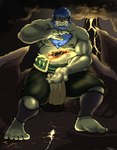 Rating: s
ID: 5365870
Date: 2025-02-11 09:24:34 -0500
Status: active
Score: 5
2020 artist_name beard blue_beard blue_chest_hair blue_facial_hair blue_hair bottomwear clothing cracked_ground earth_manipulation elemental_manipulation eyewear facial_hair feet fingernails glasses green_bottomwear green_clothing green_pants hair hi_res lava lava_manipulation male musclegut muscular nails nipples orc pandottermon pants shirtless_male signature solo text toenails toes volcanic_activity volcanic_eruption volcano wearing_glasses post #5365870