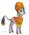 Rating: s
ID: 5666246
Date: 2025-06-25 05:07:49 -0400
Status: active
Score: 10
african african_clothing clothing dreadlocks ear_piercing equid equine eyelashes female feral friendship_is_magic hasbro headgear headwear hooves mammal my_little_pony neck_ring piercing runkpori smile snout solo striped_body stripes tail tail_tuft toony tuft zebra zecora_(mlp) post #5666246
