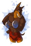 Rating: s
ID: 3301478
Date: 2022-04-26 17:07:46 -0400
Status: active
Score: 36
2022 absurd_res anthro blitz_(road_rovers) bottomwear brown_body brown_fur canid canine canis clothed clothing dobermann domestic_dog dumbbell exercise fur gradient_background hi_res leo-artis male mammal muscular muscular_anthro muscular_male pinscher red_bottomwear red_clothing red_shorts road_rovers shorts simple_background solo sport teeth topless topless_anthro topless_male triangle_(shape) weightlifting weights white_background workout post #3301478