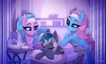 Rating: s
ID: 4711947
Date: 2024-04-10 06:39:50 -0400
Status: active
Score: 28
accessory aloe_(mlp) bat_pony beverage black_eyeliner blue_body blue_eyes blue_eyeshadow blue_fur blue_hair earth_pony equid equine eyeliner eyes_closed eyeshadow fan_character female feral friendship_is_magic fur grey_body grey_fur group hair hasbro headband hi_res horn horse hybrid lotus_(mlp) makeup mammal massage massage_table massaging multicolored_hair my_little_pony mythological_creature mythological_equine mythology pink_body pink_eyeshadow pink_fur pink_hair pony spa tea teapot thewandie towel trio two_tone_hair unicorn white_hair winged_unicorn wings post #4711947