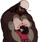 Rating: s
ID: 5541102
Date: 2025-05-01 05:23:50 -0400
Status: active
Score: 30
ambiguous_gender big_breasts breasts brown_body demon demon_humanoid doom_(series) doom_eternal duo ellipsis exposed_muscle eyeless featureless_breasts female front_view heart_symbol hell_knight hi_res hug huge_breasts humanoid id_software jellyborowski larger_female microsoft monster monstrous_humanoid open_mouth simple_background size_difference white_background white_body post #5541102