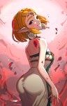 Rating: s
ID: 5548992
Date: 2025-05-04 16:53:48 -0400
Status: active
Score: 23
abstract_background blonde_hair blood bodily_fluids butt butt_pose clothed clothing collar ear_piercing female gonzarez1938 hair hi_res humanoid humanoid_pointy_ears hylian knife looking_at_viewer looking_back looking_back_at_viewer nintendo not_furry piercing pointy_ears pose princess_zelda rear_view short_hair smile tears_of_the_kingdom the_legend_of_zelda post #5548992