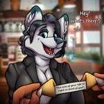 Rating: s
ID: 4102195
Date: 2023-06-10 09:08:42 -0400
Status: active
Score: 39
1:1 anthro big_breasts blue_eyes blurred_background breasts cafe cafeteria canid canine canis claws cleavage clothed clothing coat cookie dark_hair detailed_background dialogue dipstick_ears domestic_dog duo ear_markings ear_piercing ear_ring english_text eyelashes eyeshadow female finger_claws first_person_view food fortune_cookie fox fur green_body green_fur grey_body grey_fur hair heart_ear_ring hi_res husky jebbthefoxy jebby looking_at_viewer love makeup male male/female mammal mature_female multicolored_ears nordic_sled_dog open_mouth open_smile overweight piercing red_body red_fur ring_piercing rui_(jebbthefoxy) short_hair smile smiling_at_viewer spitz text topwear white_body white_fur post #4102195