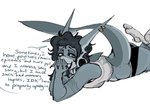 Rating: s
ID: 5385894
Date: 2025-02-20 12:58:11 -0500
Status: active
Score: 17
anthro arm_tattoo big_butt bottomwear breasts butt clothing dark_hair ear_piercing english_text female fin fish footwear grey_body hair hands_together marine mental_illness midriff non-mammal_breasts on_ground piercing shark shark_fin shark_tail shirt shorts sibby sibbyshark simple_background smile smiling_at_viewer socks solo tail talking_to_viewer tank_top tattoo text topwear white_background white_eyes post #5385894
