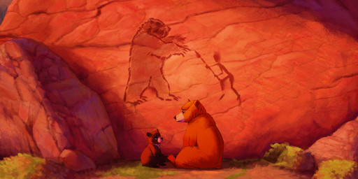 Rating: s
ID: 5761535
Date: 2025-08-06 21:44:49 -0400
Status: pending
Score: 6
bear brother_bear brown_bear cave_painting disney duo feral frowning_at_another grizzly_bear hi_res kenai_(brother_bear) koda_(brother_bear) male mammal mandrawsdog melee_weapon polearm sitting spear ursine wall_painting weapon post #5761535