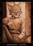 Rating: s
ID: 5544218
Date: 2025-05-02 16:08:05 -0400
Status: active
Score: 6
2023 4_fingers 666calistaxx_(artist) anthro black_border border bottomwear character_name clothed clothed_anthro clothed_male clothing collared_shirt digital_drawing_(artwork) digital_media_(artwork) domestic_cat eyebrows eyewear felid feline felis fingers fully_clothed fully_clothed_anthro fully_clothed_male fur glasses hi_res lackadaisy male male_anthro mammal monochrome monotone_bottomwear monotone_clothing monotone_pants monotone_sweater monotone_topwear mordecai_heller pants sepia shirt sitting solo sweater text topwear wearing_glasses white_eyebrows post #5544218