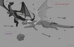 Rating: s
ID: 5570811
Date: 2025-05-14 00:02:27 -0400
Status: active
Score: 23
2024 accessory activision angry apollyondragon arrow_(weapon) boulder claws clothed clothing cynder dialogue digital_drawing_(artwork) digital_media_(artwork) dragon duo english_text european_mythology female feral flying hi_res horn jewelry male melee_weapon multi_horn mythological_creature mythological_scalie mythology necklace polearm ranged_weapon rock rubble running_away scalie signature spear spyro spyro_the_dragon tail text weapon western_dragon wings post #5570811