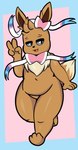 Rating: s
ID: 3063578
Date: 2021-12-08 15:08:04 -0500
Status: active
Score: 27
2021 absurd_res alternate_species anthro blue_sclera bow_tie brown_body brown_fur brown_hair chest_tuft digital_media_(artwork) eevee eeveelution feet femboy fingers fur generation_1_pokemon generation_6_pokemon gesture hair hand_gesture hi_res hybrid looking_at_viewer male mammal navel nintendo pokemon pokemon_(species) short_hair simple_background smile solo someth1ngoranother standing sylveon thick_thighs toes tongue tuft v_sign veris wide_hips post #3063578