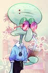 Rating: s
ID: 3087557
Date: 2021-12-23 23:38:22 -0500
Status: active
Score: 84
abstract_background anthro belt beverage black_eyes bottomwear bubble_tea cephalopod closetcanibal clothing coleoid container cup digital_media_(artwork) drinking_straw english_text eyebrow_piercing eyewear facial_piercing flower flower_cloud_(spongebob) giant_pacific_octopus glasses green_body green_skin hi_res holding_container holding_cup holding_object jewelry looking_at_viewer male marine microsoft_paint_(artwork) mollusk necklace nickelodeon octopodiform octopus pants piercing plant portrait shadow shirt solo spongebob_squarepants squidward_tentacles standing text three-quarter_portrait tinted_glasses topwear vaporwave yellow_sclera post #3087557