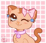 Rating: s
ID: 5575643
Date: 2025-05-16 00:06:20 -0400
Status: active
Score: 3
:3 blue_eyes blush collar domestic_cat ear_bow ear_piercing felid feline felis female feral fur hasbro hi_res littlest_pet_shop lps_1024 mammal nullkunstt one_eye_closed piercing smile solo tail toony wink post #5575643