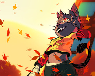 autumn baseball_bat black_fur cat clothing dark_fur darky-doo_(artist) feline female fur leaves mae_(nitw) mammal night_in_the_woods notched_ear pants red_eyes smile underwear
Rating: Safe
Score: 9
User: slyroon
Date: August 20, 2017 autumn baseball_bat black_fur cat clothing dark_fur darky-doo_(artist) feline female fur leaves mae_(nitw) mammal night_in_the_woods notched_ear pants red_eyes smile underwear
Rating: Safe
Score: 9
User: slyroon
Date: August 20, 2017