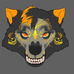 Rating: s
ID: 5415280
Date: 2025-03-06 02:44:18 -0500
Status: active
Score: 3
1:1 absurd_res artist_name bared_teeth black_body black_fur black_hair bodypaint canid canine canis chazthepanwere colored coyote day_of_the_dead face_paint feral front_view fur grey_background grey_body grey_fur hair headshot_portrait hi_res holidays male mammal multicolored_body multicolored_fur open_mouth orange_body orange_eyes orange_fur orange_hair portrait saberleo_(character) sharp_teeth short_hair simple_background solo teeth text post #5415280