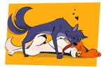 Rating: s
ID: 5654241
Date: 2025-06-19 19:30:23 -0400
Status: active
Score: 31
belfort_(belfort_and_lupin) belfort_and_lupin bird_dog black_body black_fur black_nose black_tail blush brown_ears brown_nose canid canine canis cheek_lick collar collar_only digital_drawing_(artwork) digital_media_(artwork) domestic_dog duo eyes_closed face_lick feral fur halftone halftone_shading hand_on_another's_chest happy heart_symbol hi_res hunting_dog licking light_blush looking_at_another looking_pleasured love lupin_(belfort_and_lupin) lying male male/male mammal multicolored_body multicolored_face multicolored_fur nude quadruped raehanim romantic simple_background spaniel tail tail_motion tailwag tongue tongue_out two_tone_body two_tone_fur white_body white_fur white_tail wolf yellow_background post #5654241