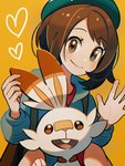 Rating: s
ID: 5545323
Date: 2025-05-03 01:30:05 -0400
Status: active
Score: 19
3:4 ambiguous_gender anthro black_eyes brown_eyes brown_hair buckteeth cheek_tuft clothing duo ear_grab facial_tuft female fur generation_8_pokemon gesture gloria_(pokemon) hair hat headgear headwear heart_symbol human lagomorph larger_female larger_human leporid light lighting looking_at_viewer mammal mofge multicolored_body multicolored_fur nintendo orange_body orange_ears orange_fur pokemon pokemon_(species) salute scorbunny shaded short_hair simple_background size_difference smaller_anthro smile sweater teeth topwear tuft two_tone_body two_tone_fur white_body white_fur yellow_background yellow_inner_ear post #5545323