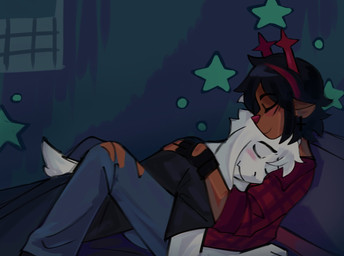 Rating: s
ID: 5676601
Date: 2025-06-29 22:45:54 -0400
Status: active
Score: 28
accessory anthro antlers asriel_dreemurr bed black_hair bottomwear bovid brown_body brown_fur caprine clothed clothing cuddling deer deltarune denim denim_bottomwear denim_clothing dess_holiday dessoirprinces duo female fingerless_gloves flannel_shirt fully_clothed fur furniture gloves goat hair hair_accessory hairband handwear happy hi_res horn hug inside jeans male male/female mammal new_world_deer on_bed pants red_antlers red_nose reindeer romantic romantic_couple smile tomboy torn_bottomwear torn_clothing torn_jeans torn_pants undertale undertale_(series) white_body white_fur post #5676601