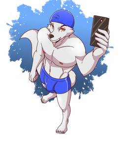 Rating: s
ID: 4318777
Date: 2023-09-28 06:08:14 -0400
Status: active
Score: 6
absurd_res andrawyou angel_wolf_(angel_generations) anthro black_eyebrows black_nails black_nose black_toenails blue_bottomwear blue_clothing blue_shorts blue_swimming_cap bottomwear canid canine canis cellphone clothing colored_nails electronics eyebrows feet fur hi_res male mammal nails nipples orange_eyes phone pink_nipples selfie shorts simple_background smartphone solo tail teeth toenails toes white_body white_fur white_tail wolf post #4318777