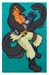 Rating: s
ID: 5432851
Date: 2025-03-14 12:42:15 -0400
Status: active
Score: 4
2018 absurd_res anthro athletic black_body black_clothing black_footwear black_shoes boots border bottomwear clothing countershading electric_eel electrode electrode_pad fish footwear full-length_portrait hi_res knifefish male marine mechanical_glove naked-back_knifefish orange_body orange_countershading orange_eyes pants plantigrade portrait shoes smile snarkysardine solo white_border post #5432851