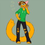 Rating: s
ID: 5582416
Date: 2025-05-18 21:28:59 -0400
Status: active
Score: 3
1:1 2018 4_toes 5_fingers anthro arms_bent artist_name barefoot black_bottomwear black_clothing black_eyebrows black_pants blonde_highlights blue_eyes bottomwear brown_hair cheek_tuft chotpot clothed clothed_anthro clothed_male clothing colored dated digit_ring digital_drawing_(artwork) digital_media_(artwork) domestic_cat english_description eyebrows facial_piercing facial_tuft fangs feet felid feline felis finger_ring fingers fluffy fluffy_tail front_view full-length_portrait fully_clothed fully_clothed_anthro fully_clothed_male fur green_background hair hand_pawpads highlights_(coloring) jewelry long_tail looking_at_viewer male male_anthro mammal multicolored_hair nose_piercing open_mouth open_smile orange_body orange_fur orange_tail pants pawpads piercing pink_inner_ear pink_nose pink_pawpads portrait rolled_up_sleeves simple_background skippy_(corporal.pigeon) slim_anthro slim_male smile smiling_at_viewer solo standing tail teeth text toes tongue tongue_piercing torn_bottomwear torn_clothing torn_pants tuft two_tone_hair whiskers post #5582416