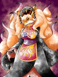 Rating: s
ID: 5187962
Date: 2024-11-17 13:11:21 -0500
Status: active
Score: 32
3:4 7_tails alternate_species anthro big_breasts black_body black_claws black_clothing black_dress black_fur black_headwear breasts brown_body brown_fur brown_nose canid canine cheek_tuft claws clothed clothing colored delphox dipstick_ears dipstick_tail dress ear_markings eyelashes facial_tuft female female_anthro fox front_view fully_clothed fur furrification generation_6_pokemon greatmothsucks hair headgear headwear hi_res junko_(touhou) long_sleeves looking_at_viewer mammal markings multi_tail multicolored_ears nintendo orange_body orange_eyes orange_fur orange_hair pink_clothing pink_topwear pokemon pokemon_(species) purple_background red_eyes shaded simple_background solo standing tail tail_markings topwear touhou tuft white_body white_fur wide_hips post #5187962