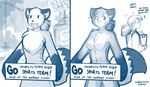Rating: s
ID: 5595201
Date: 2025-05-24 15:08:48 -0400
Status: active
Score: 70
2025 7:4 anthro blue_and_white blush breasts canid canine chest_tuft clothed clothed_anthro clothed_female clothed_human clothed_male clothing conditional_dnp costume crossgender dialogue digital_media_(artwork) duo english_text eric_vaughan eyewear featureless_breasts female fox fur furry_wearing_fursuit fursuit glasses hair hi_res hiding holding_object holding_sign human humor keidran looking_back male mammal mike_(twokinds) monochrome mtf_crossgender navel nervous ponytail sign sketch spot_color tail text tom_fischbach tuft twokinds post #5595201