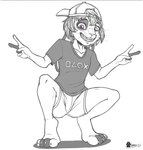 Rating: s
ID: 5403382
Date: 2025-02-28 17:08:53 -0500
Status: active
Score: 24
2025 4_toes 5_fingers anthro backwards_cap barefoot bottomwear braces buckteeth child claws clenched_teeth clothed clothed_anthro clothed_female clothing crouching double_v_sign eyebrows feet female female_anthro fingers front_view full-length_portrait fully_clothed fully_clothed_anthro fully_clothed_female fur gesture glistening glistening_eyes grin grinning_at_viewer hair hand_gesture hat headgear headwear humanoid_hands iris lagomorph leporid long_ears looking_at_viewer mammal marcushunter partially_colored playstation_button_symbol portrait pupils purple_eyes rabbit shirt short_hair shorts sid_(marcushunter) signature simple_background smile smiling_at_viewer solo t-shirt teeth toe_claws toes tomboy topwear v_sign whiskers wide_eyed young young_anthro young_female post #5403382