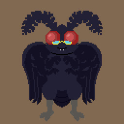 Rating: s
ID: 5670199
Date: 2025-06-27 00:57:14 -0400
Status: pending
Score: 3
1:1 4_arms ambiguous_gender antennae_(anatomy) anthro arthropod black_body black_wings digital_media_(artwork) eyewear glasses insect lepidopteran look_outside moonbat moth multi_arm multi_limb phillippe_(look_outside) pixel_(artwork) red_eyes simple_background smile solo teeth wings post #5670199