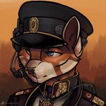 Rating: s
ID: 4626494
Date: 2024-02-27 19:15:37 -0500
Status: active
Score: 49
1:1 adversarial_noise ailurid anthro bust_portrait clothed clothing dieselpunk digital_media_(artwork) digital_painting_(artwork) electronics fur gas_mask headgear headphones headset headwear hi_res highfleet_(game) male mammal mask military military_uniform painting_(artwork) portrait red_panda screencap_(artist) shaded simple_background solo uniform post #4626494